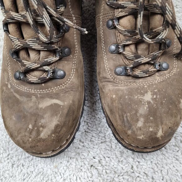 Limmer Germany The Standard Brown Leather Hiking Boots Size 9.5 US Light Stains main image 6